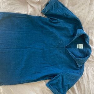 Zara denim shirt